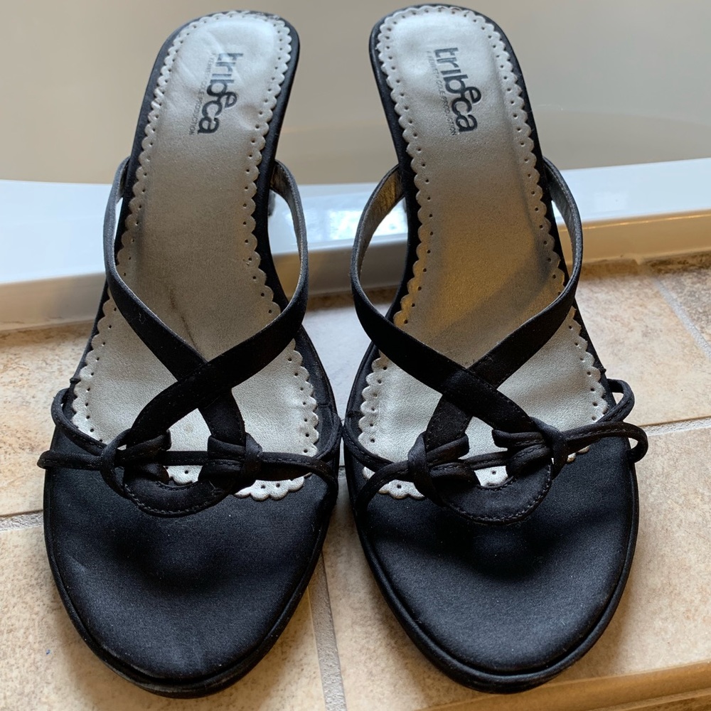 Tribeca by Kenneth Cole Satin Sandals